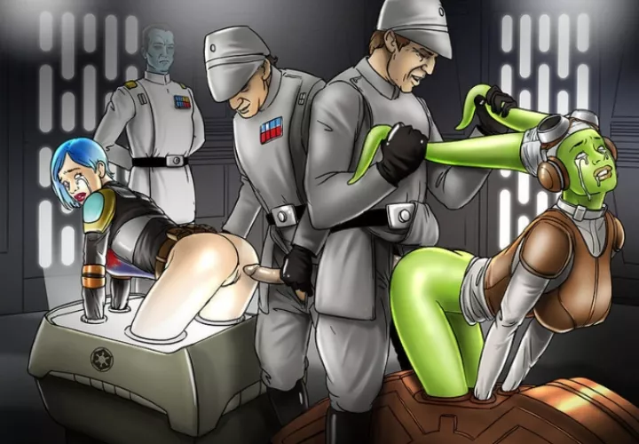 Hera's and Sabine's interigation part 2     (artist war666)