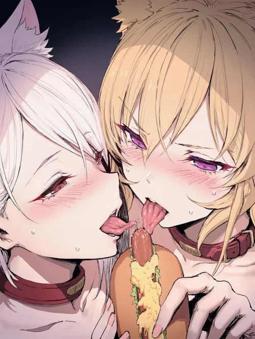 Nakiri Cousins Ahegao Tease (HAONI)[Food Wars]