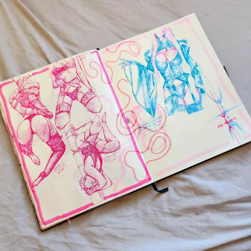 Practice sketches by me