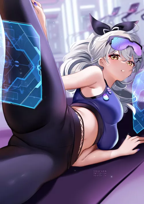 Silver Wolf's Workout Time! (SquChan) [Honkai: Star Rail]