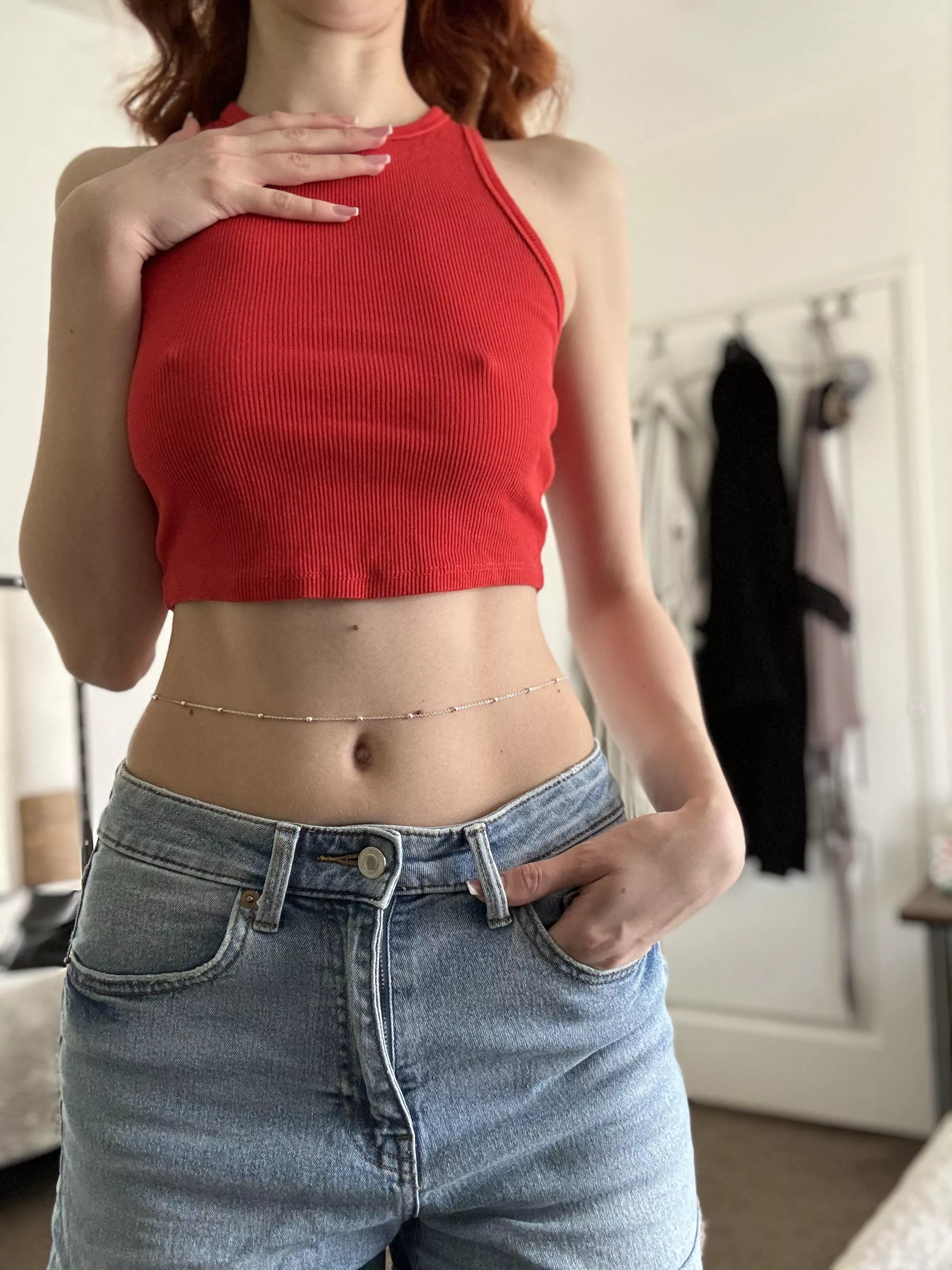 Staring at me might increase your blood flow