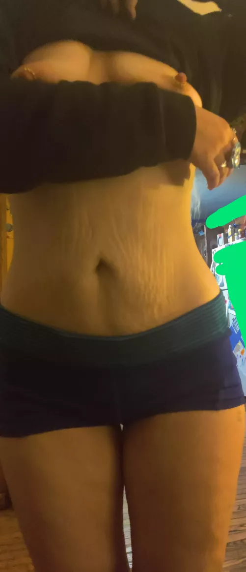 Weird boobs and my tiger stripes! 🐅 🙏