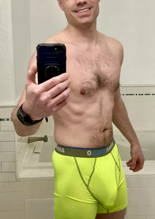 Yellow for caution 😘