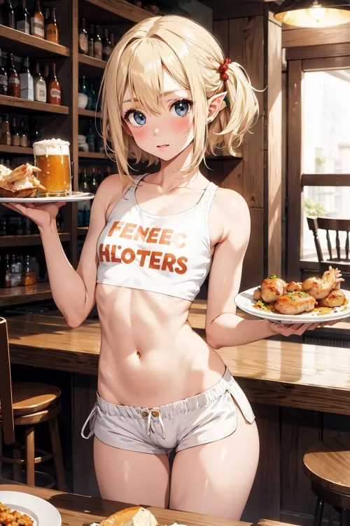 (AI) Isekai Femboy Hooters: Elf Edition