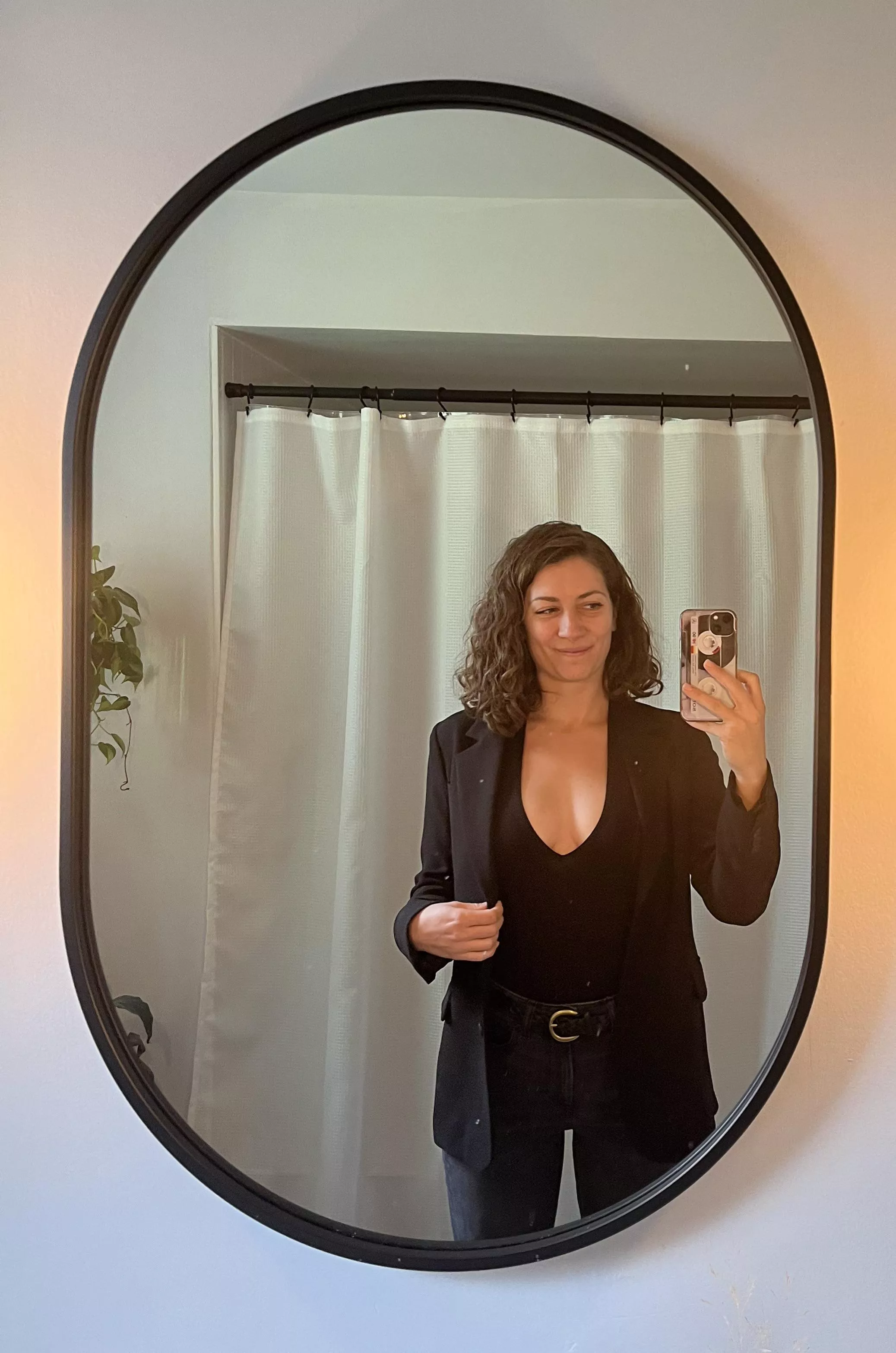 Bodysuit + blazer [f]