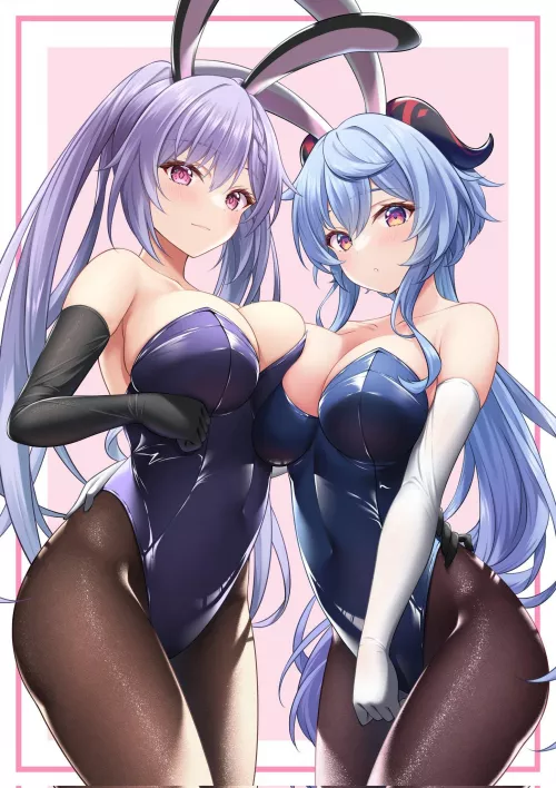 Bunny Ganyu & Keqing 