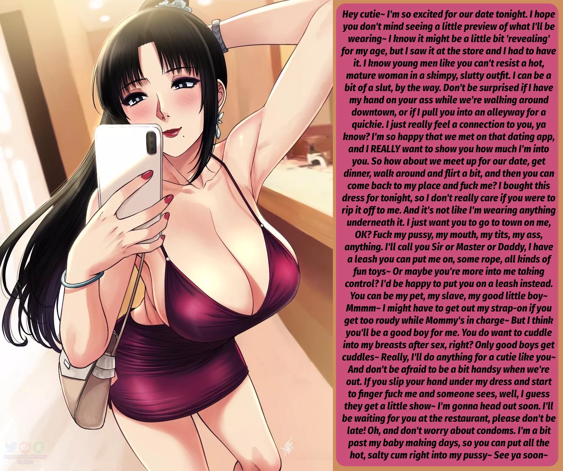 DTF MILF [Milf] [Mature] [Slutty] [Excited to fuck] Artist: Xter (Reuploaded post Imgur purge)