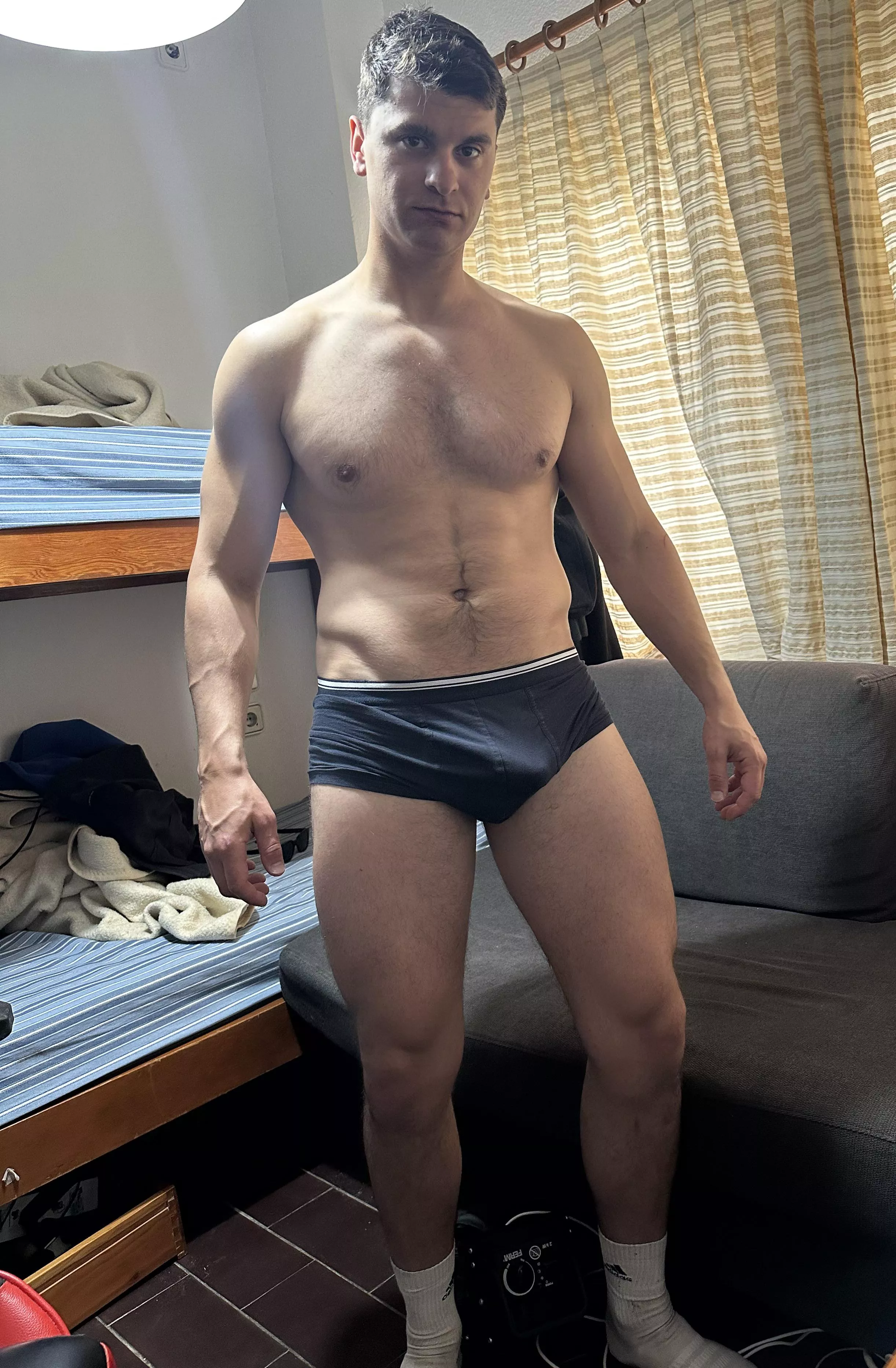 I look like I just came out of prison, do I look dominant?😈