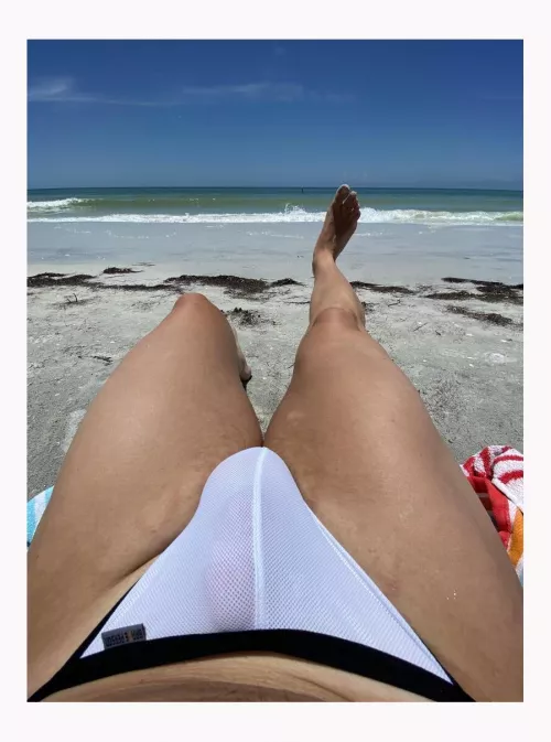 it’s a noh-nude beach. you have to compromise {m26} [FL]