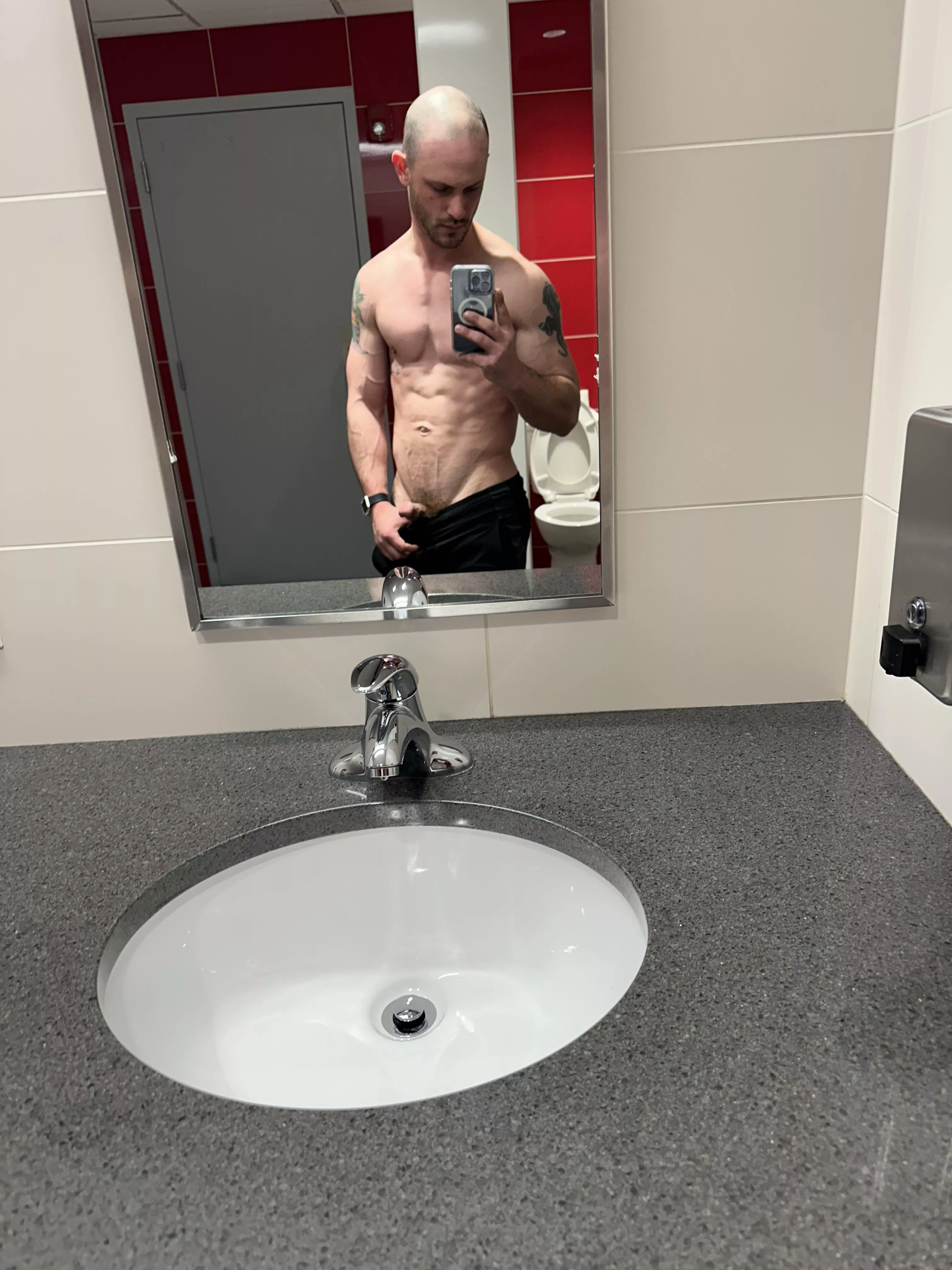 Leading down to my little guy 