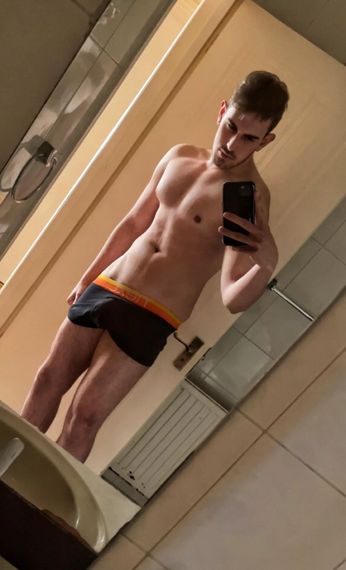 Lets get to the bedroom so I can take these fully off😘