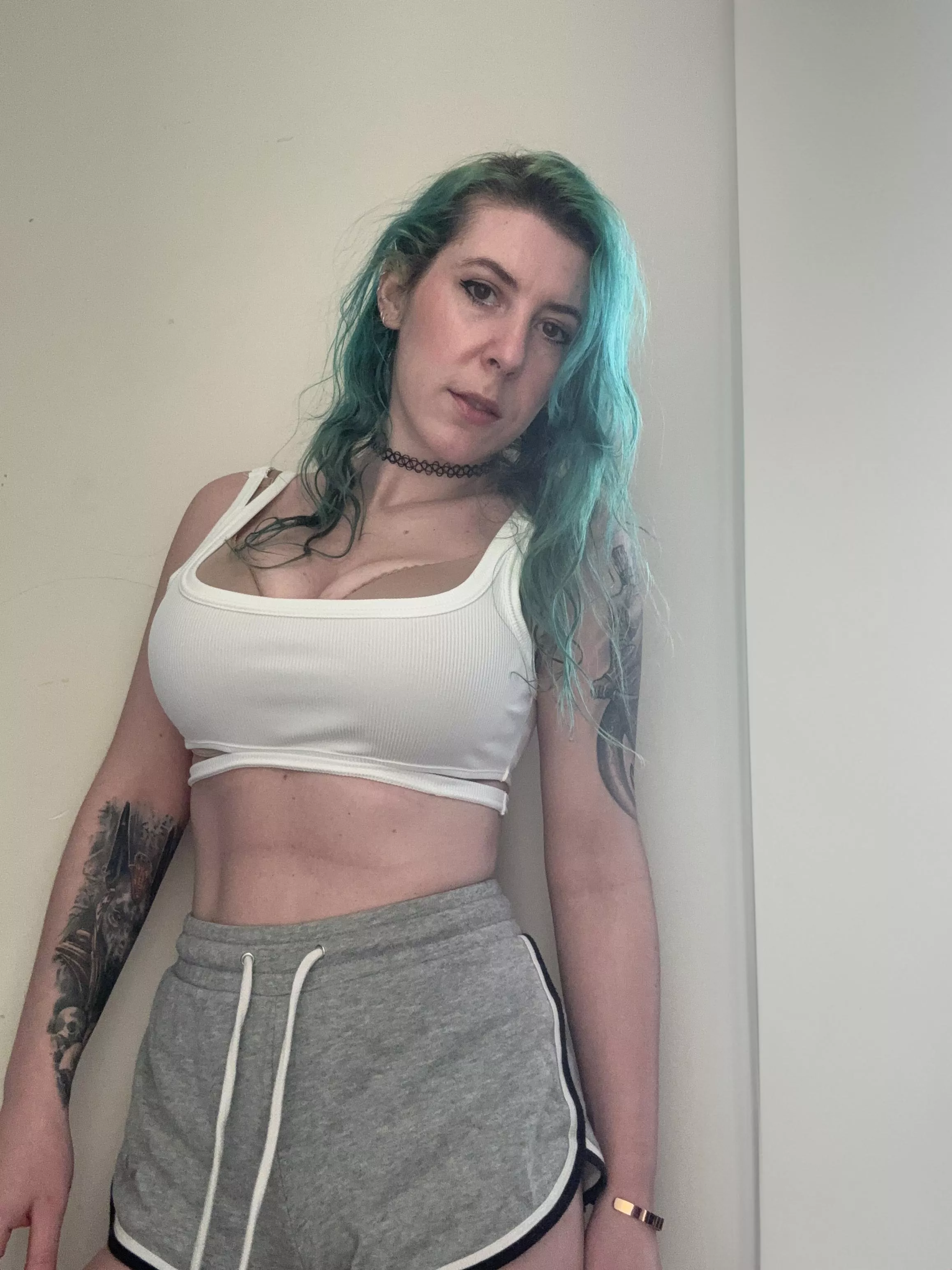 Peeking through the tiny tank