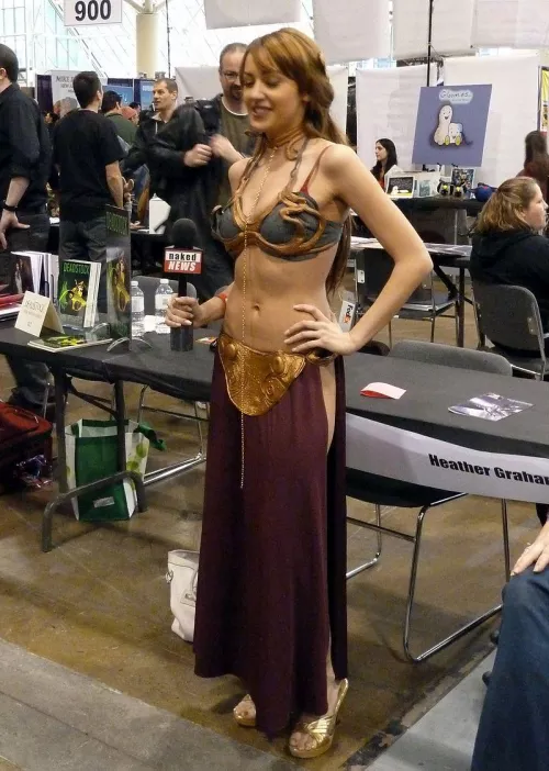 Rachel Simmons Slave Leia