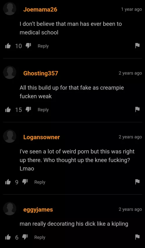 What did they just watched 