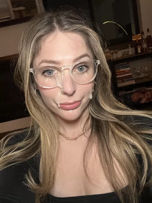 What is it about glasses that make guys want to cover them