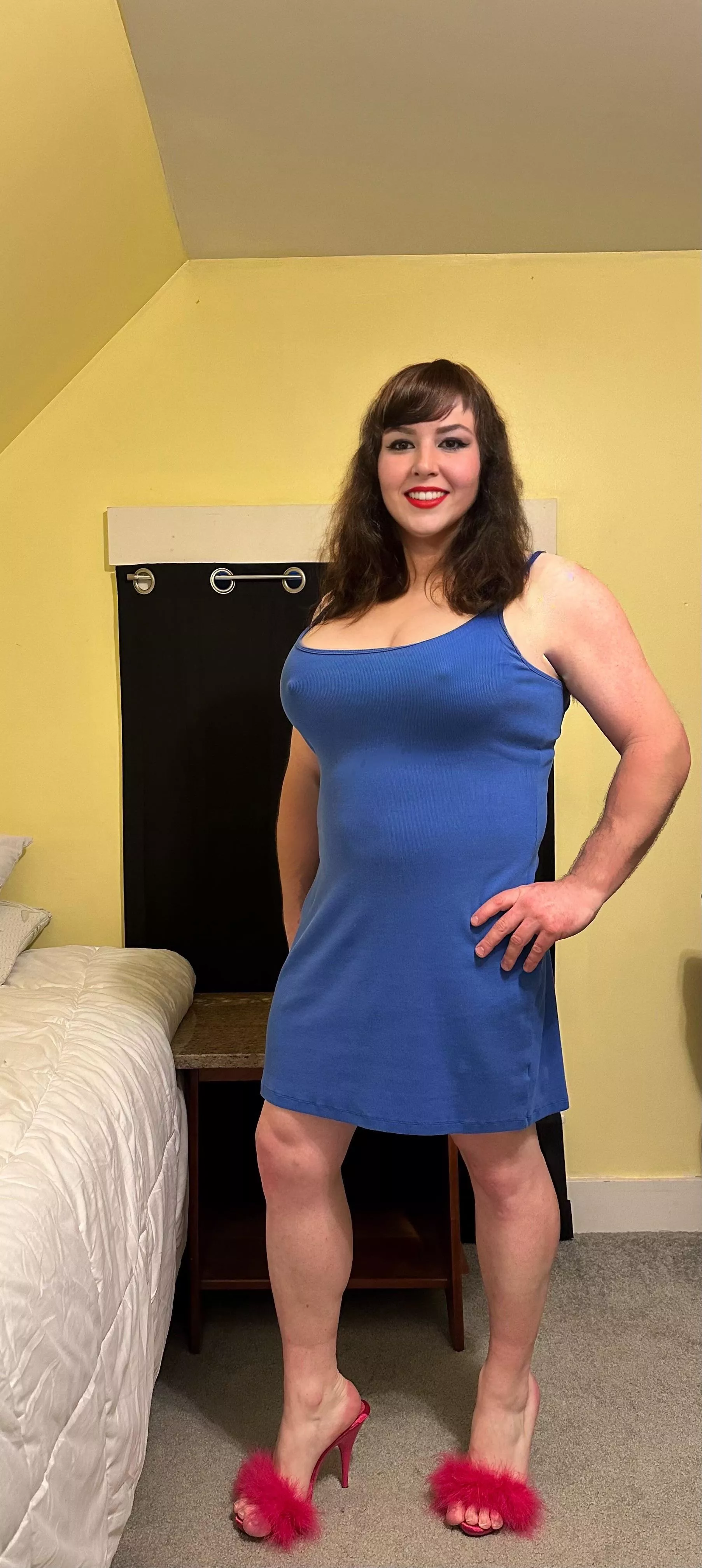 You said wear something cute…so here I am 💁🏻‍♀️