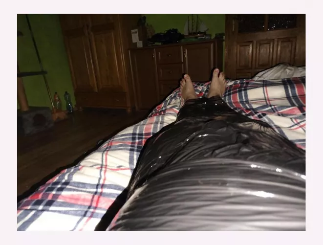 Another self wrap. I probably should add some duct fape next time