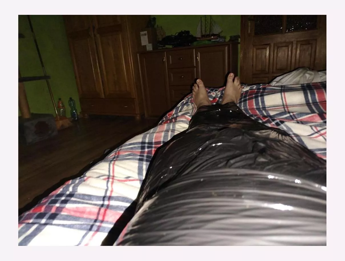 Another self wrap. I probably should add some duct fape next time