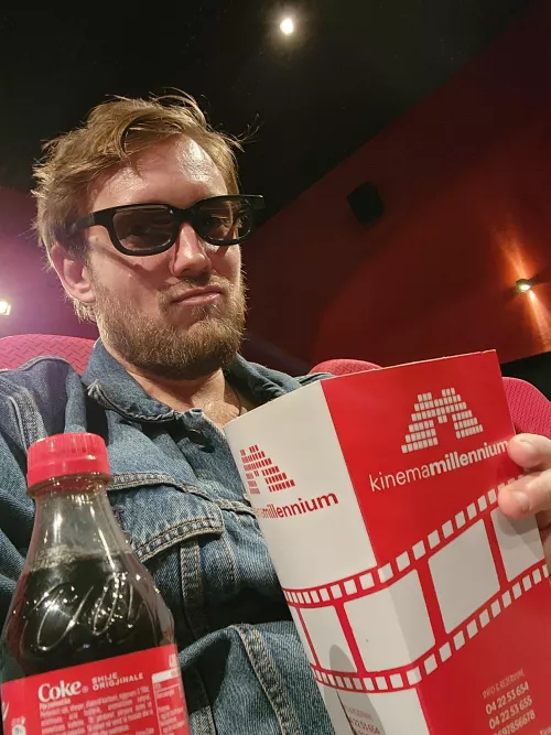 Cinema ? I watched a very deep and spiritual movie... Kong and Godzilla...