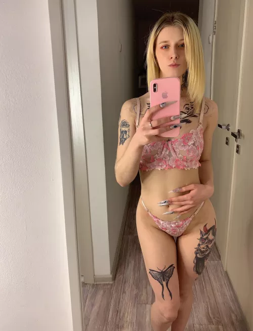 Every girl wears pink once in a while