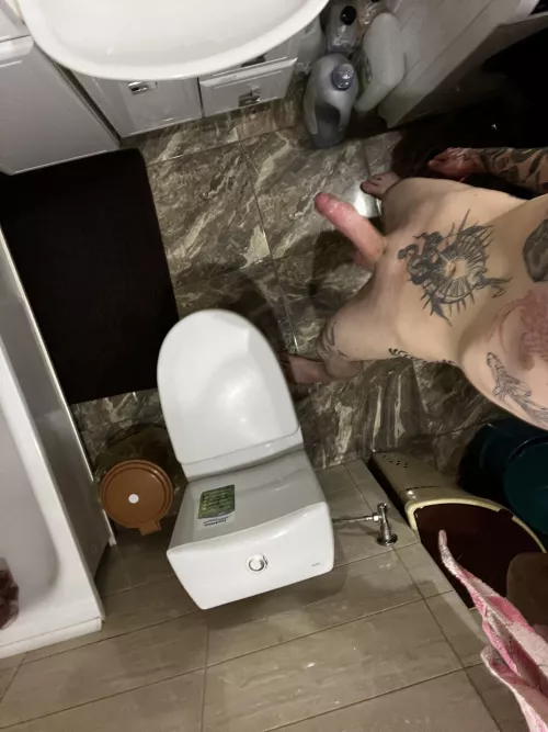 getting ready to bath