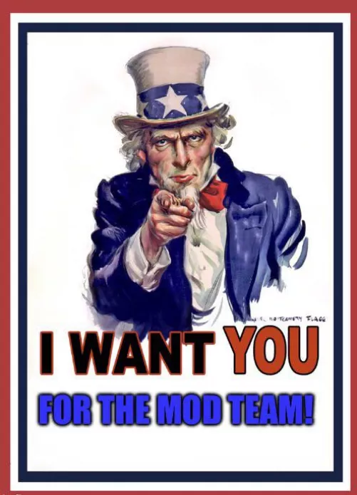 I want you on our mod team!