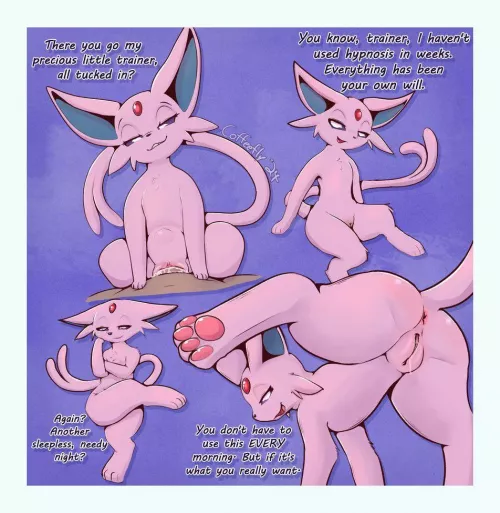 Let Espeon be your msster now~ [MF] (coffeefly)