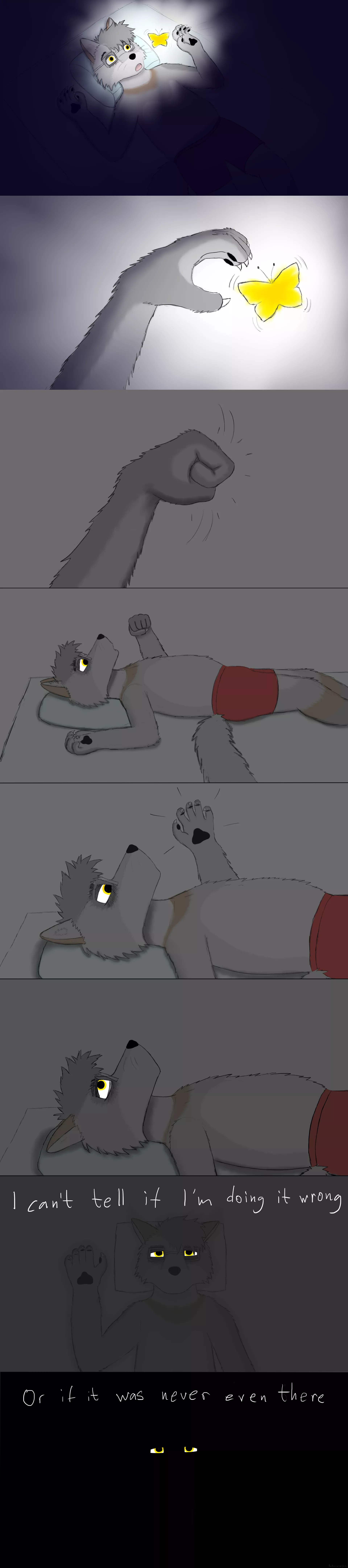 Out of reach [Q] [Comic by me]