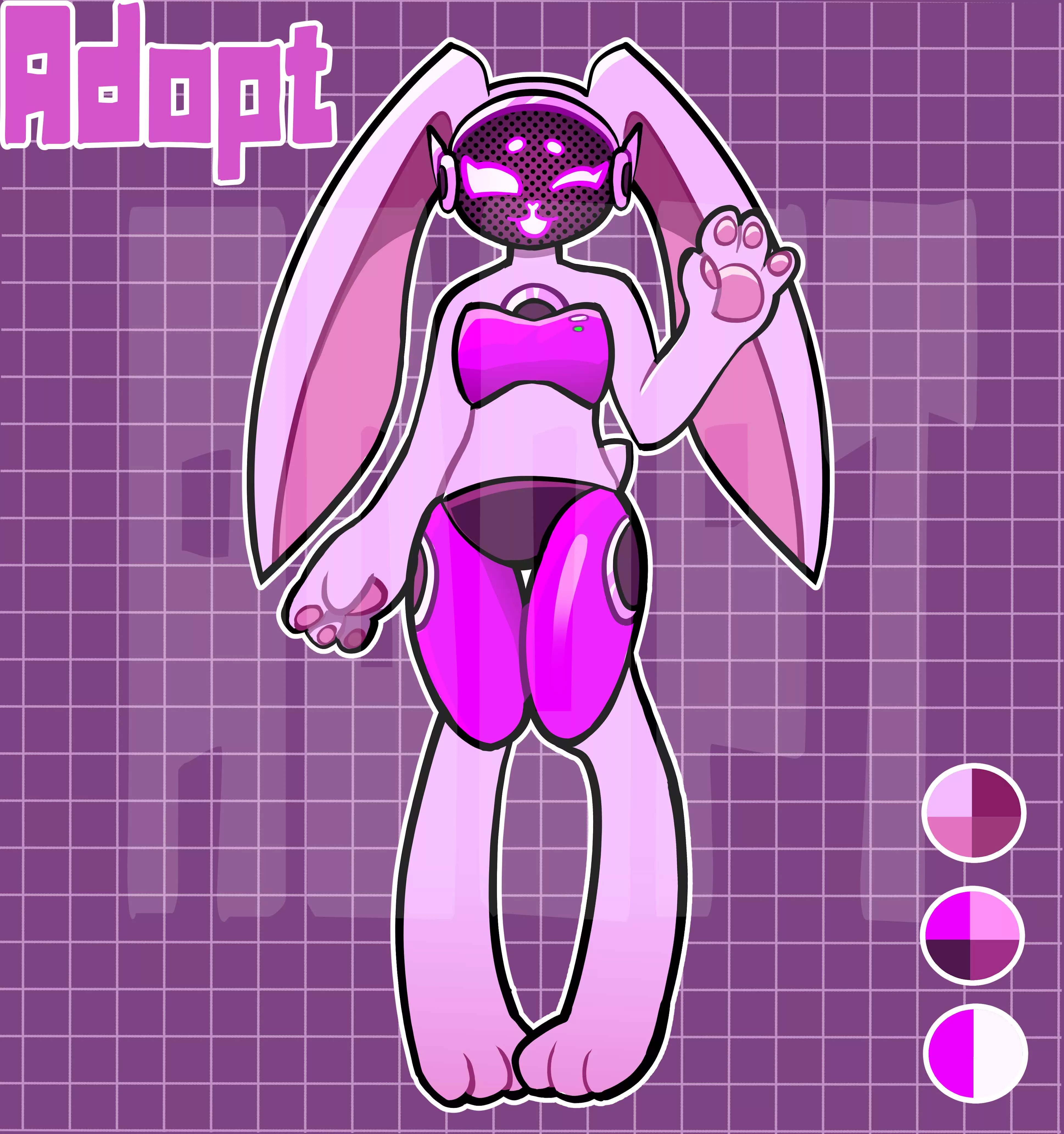 *Squeaky cyber noises*