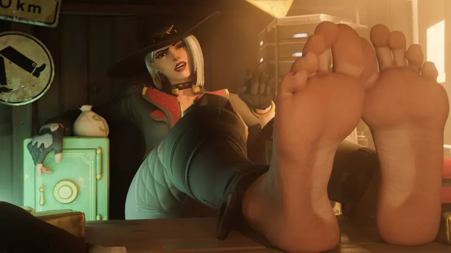 Ashe's Pretty Soles (zmsfm) [Overwatch]