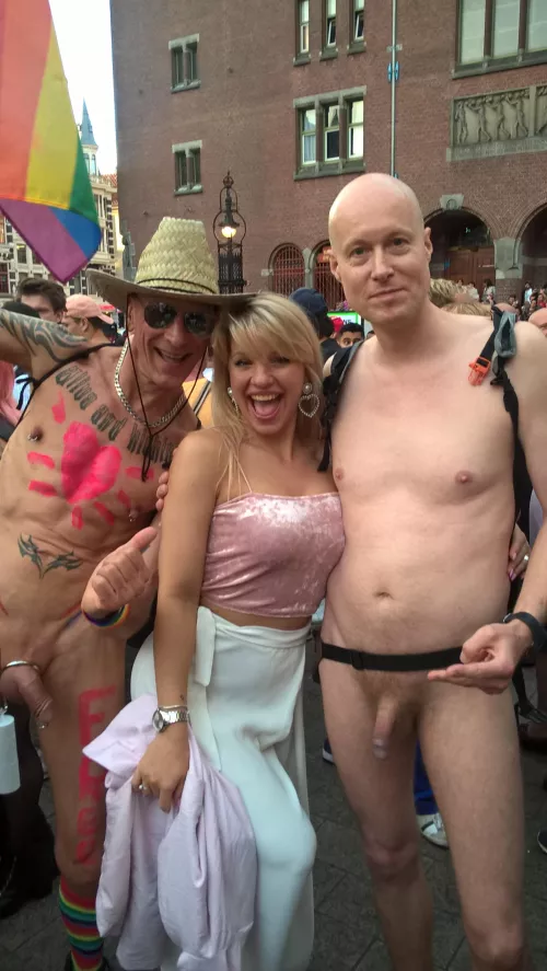At Pride Amsterdam 2019 😎