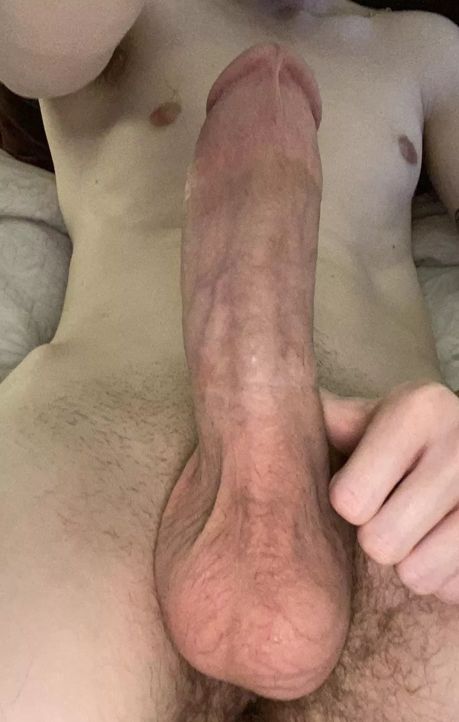 Do you prefer my 6 pack, my 8.5 inch cock, or my cum swollen balls?