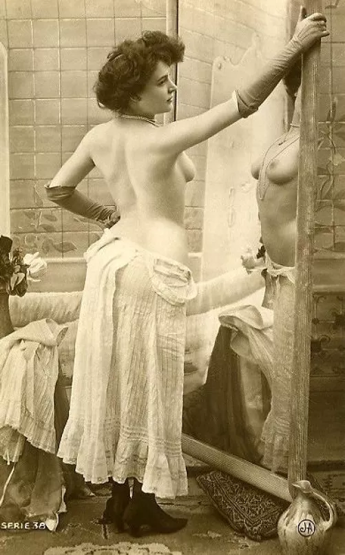French postcard 1907