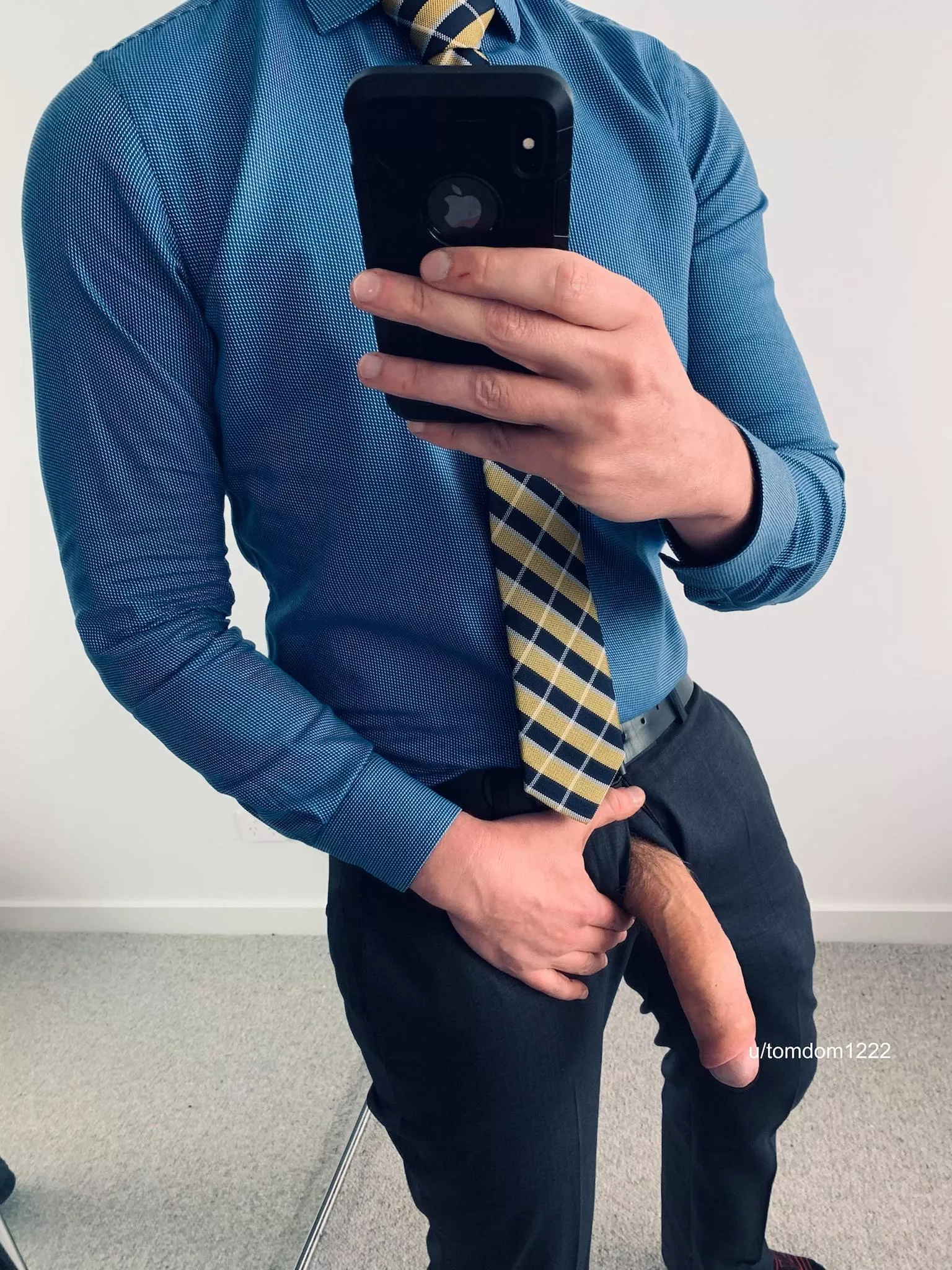 How's my..... tie?