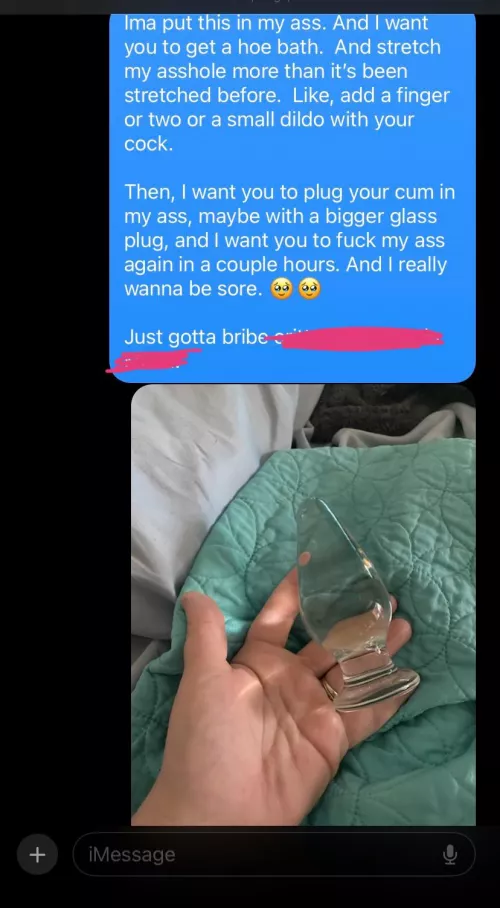 I just want him to stuff me.