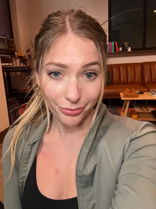 I love taking it inside of me but there’s nothing like getting covered