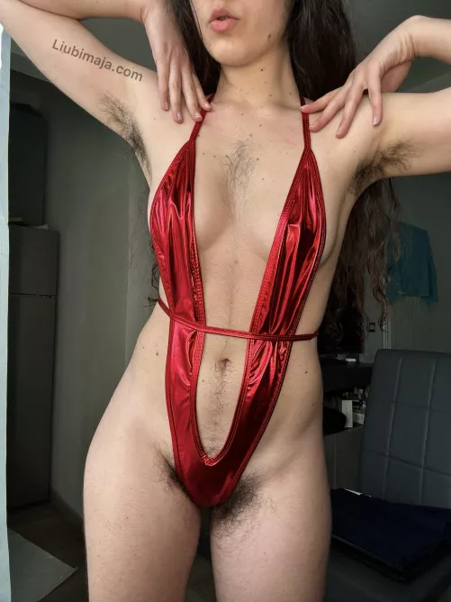 It is your job to worship my extremely hairy armpits 