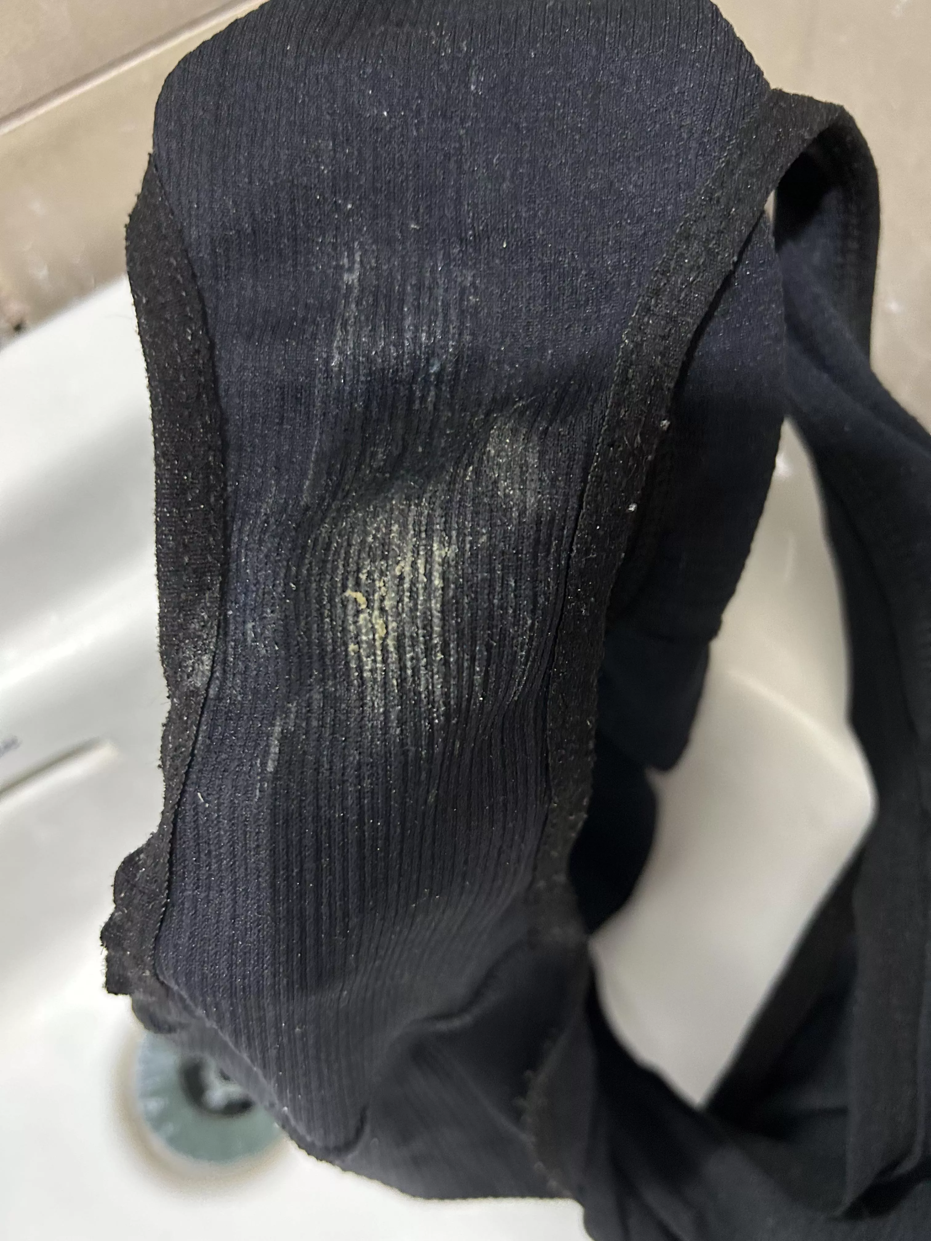 Leave it in the sink for you babe!