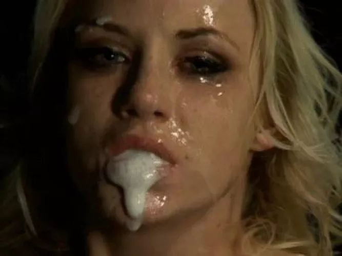 Mouthful of cum