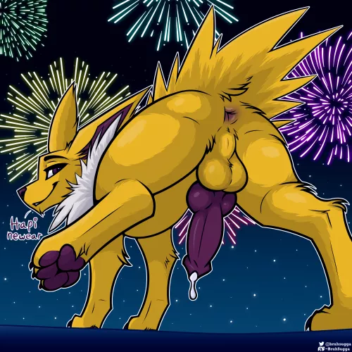 New Year's Jolteon (Male) (bruhsugga) [M]