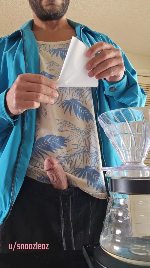 Prepping for that brew