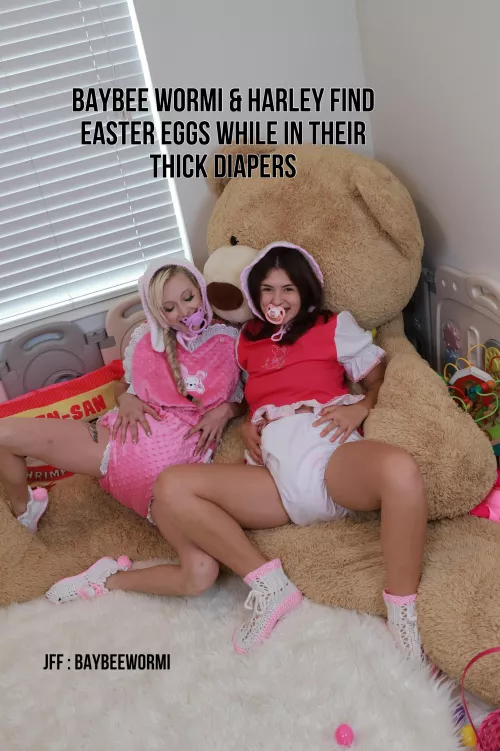would you give us a golden egg for filling our diapers 🤭🐣🥚💕