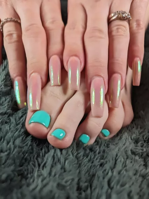 Would you kiss these mermaid's nails?