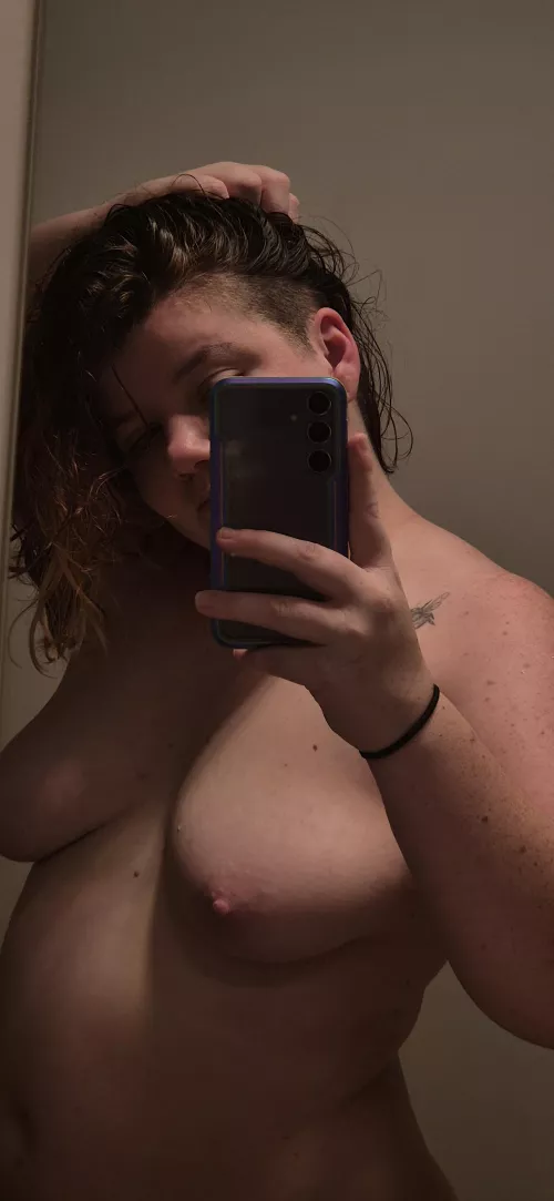 Fresh shaved undercut