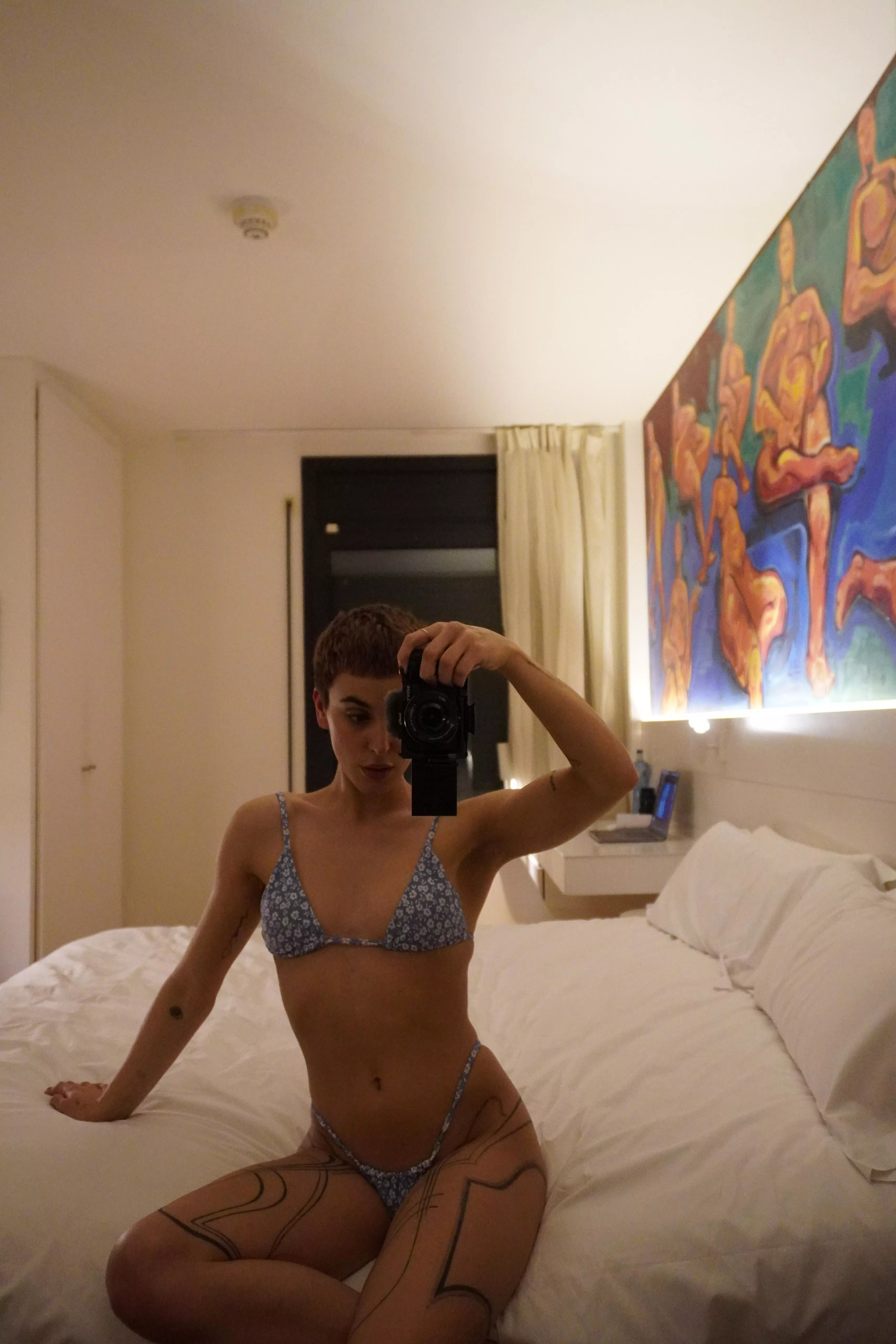 I love my short hair and my naughty body