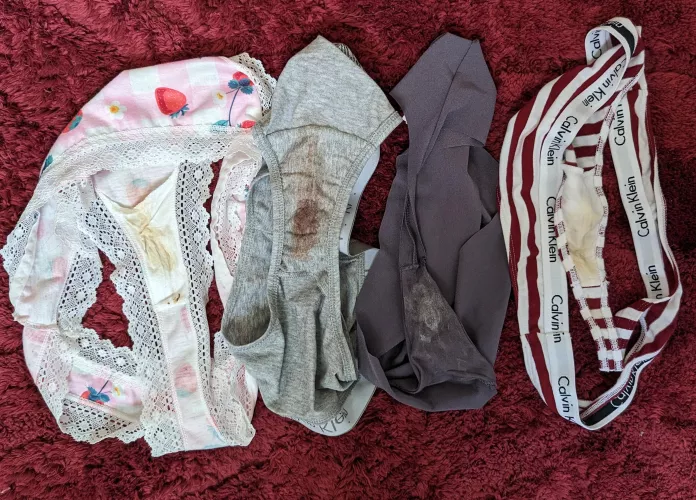 Panty buffet! Which one's your favorite?