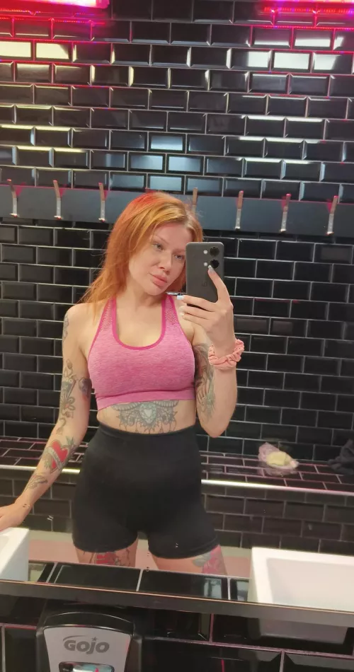 Sweaty but happy 🥵