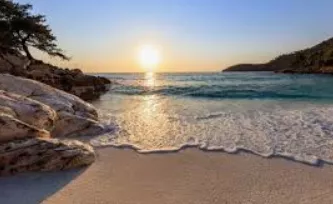 Amazing beach on Thassos