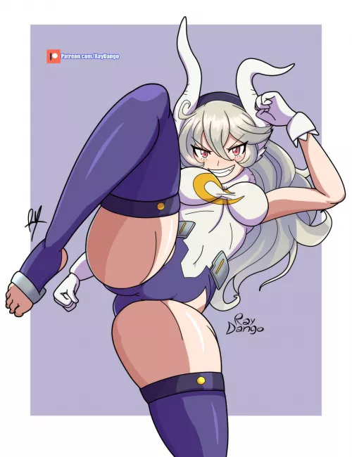 Corrin wearing Mirko's outfit