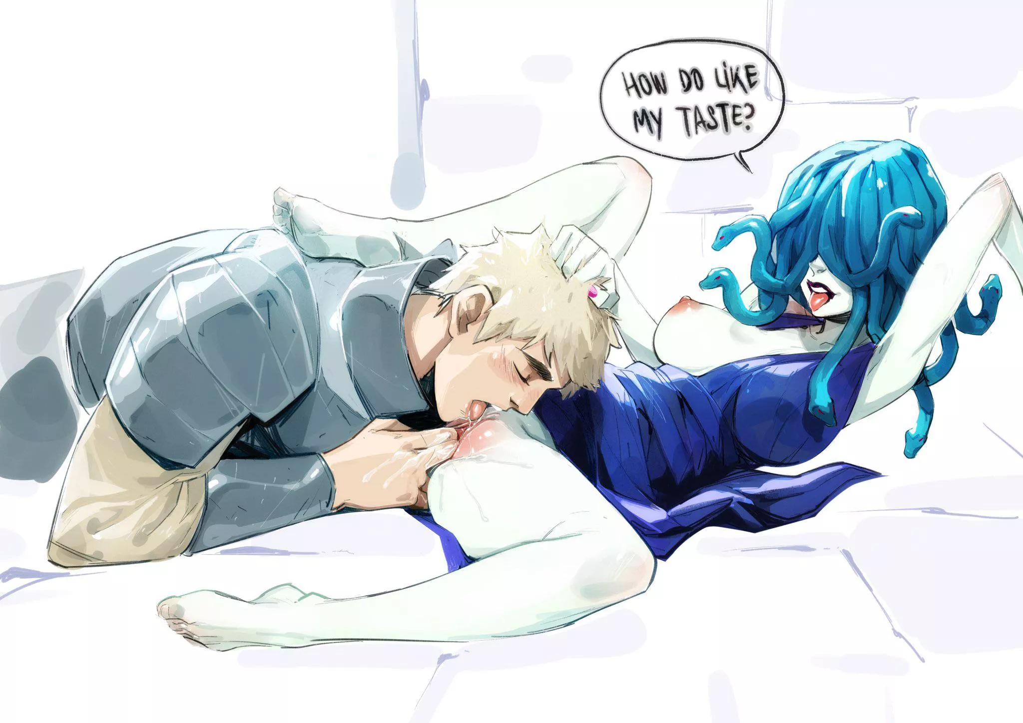 Delicious meat in the dungeon's lower levels (Momdadno)